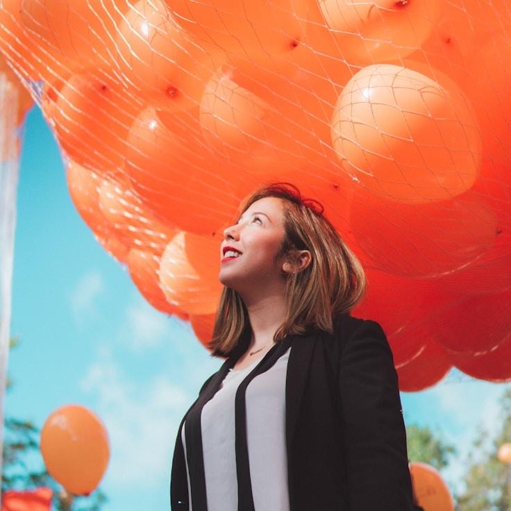 Portrait of Nova Kim, group coordinator and fusion cooking expert